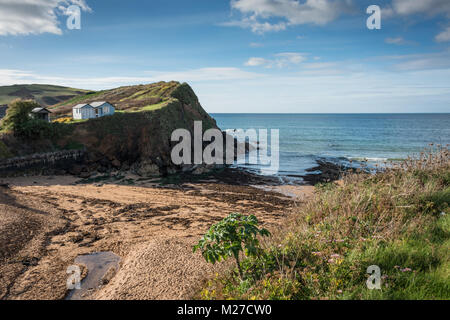 Hoffnung-Bucht, Devon, England Stockfoto