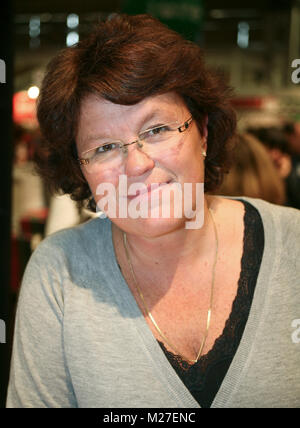 ANNE HOLT norwegischen Schriftsteller und ehemaliger Minister in die norwegische Regierung 2008 Stockfoto