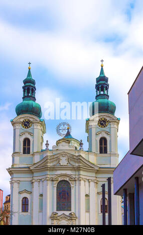 Kirche der Maria Magdalena in Karlsbad, Tschechien Stockfoto