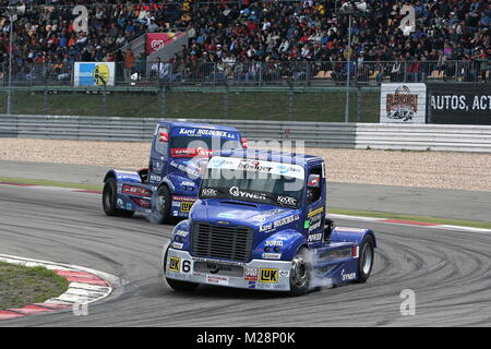 Renntrucks beim Truck-Grand-Prix auf dem Nürburgring am 07.07.2007 Stockfoto
