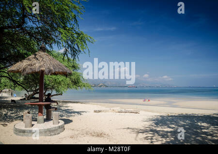 Areia Branca tropischen Strand und Küste in der Nähe von Dili in Osttimor Stockfoto