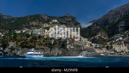 Positano, Amalfi Küste, Italien Stockfoto
