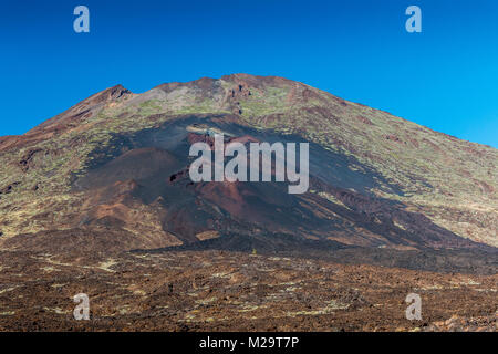 Blick auf den Pico Viejo und Teide auf der Insel Teneriffa Stockfoto