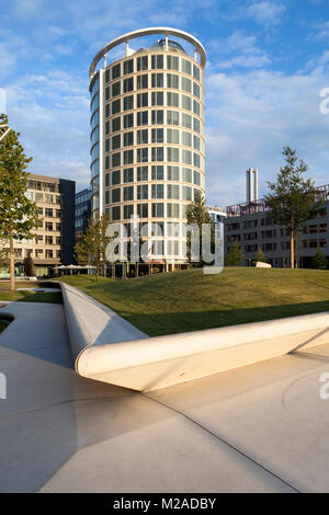 Büro-/Plaza" in der HafenCity, Hamburg von dem amerikanischen Architekten Richard Meier & Partner Stockfoto