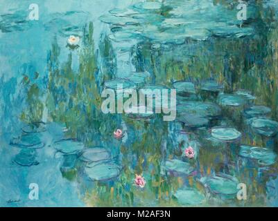 Claude Monet, Seerosen, 1915 Stockfoto
