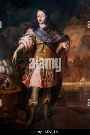 Wilhelm III (1650-1702). Porträt von König William III. von England als Prinz von Oranien im Alter von siebzehn Jahren von Jan de Baen, Öl auf Leinwand, 1667 Stockfoto