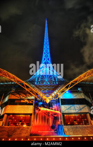 Melbourne Australien im Jahr 2015 getroffen Stockfoto