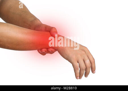 Menschen mit Arm Stockfoto