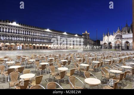 Venedig Italien, Markusplatz Stockfoto