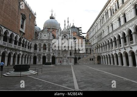 Venedig Italien, Markusplatz Stockfoto