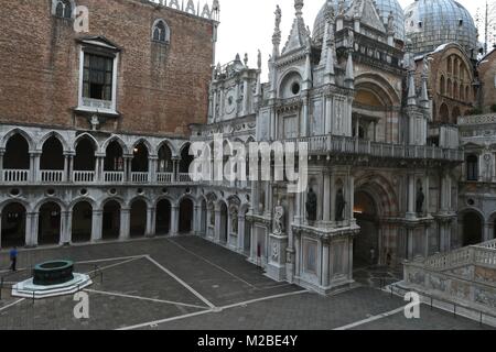 Venedig Italien, Markusplatz Stockfoto