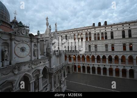 Venedig Italien, Markusplatz Stockfoto