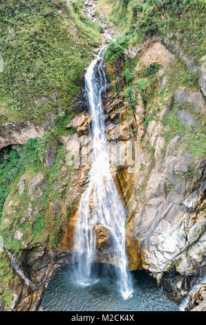 Wasserfall im ecuadorianischen Amazonas, Südamerika Stockfoto