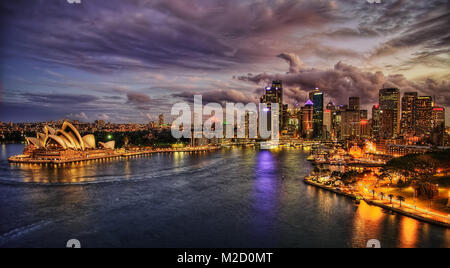 Sydney Australien im Jahr 2015 getroffen Stockfoto