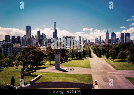 Melbourne Schrein der Erinnerung im Jahr 2015 getroffen Stockfoto