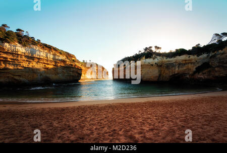 Great Ocean Road Victoria Australien Island Arch in 2015 getroffen Stockfoto