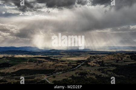 Canberra Landschaft im Jahr 2015 getroffen Stockfoto