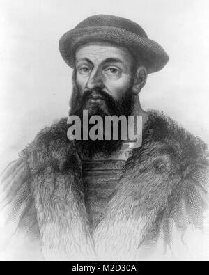 Ferdinand Magellan, 1581. Ferdinand Magellan (1480-1521) explorer Portugiesisch Stockfoto