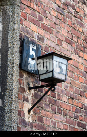 Hütte 5, KZ Auschwitz, Polen Stockfoto