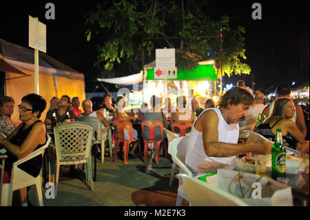 Pattaya Thailand Jomtien Nacht Markt Stockfoto