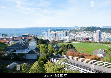 Wellington Stadtbild Stockfoto