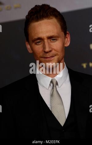 Tom Hiddleston bei der deutschlandpremiere von 'Thor - Die dunkle Königreich" im Cine Star-Kino im SonyCenter in Berlin am 27.10.2013 Stockfoto