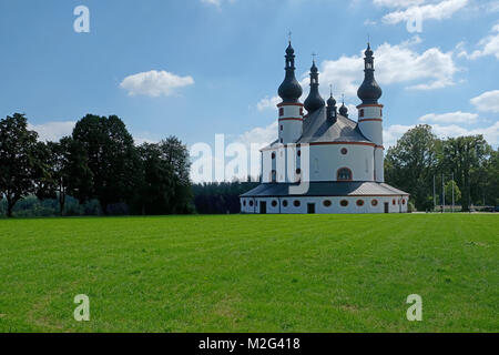 Kirche der Dreifaltigkeit, Kappl bei Waldsassen, Bayern, Deutschland Stockfoto