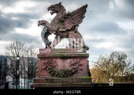 Tour in der Hauptstadt des wiedervereinigten Deutschlands, der schönen Stadt Berlin Stockfoto