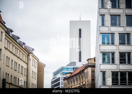 Tour in der Hauptstadt des wiedervereinigten Deutschlands, der schönen Stadt Berlin Stockfoto