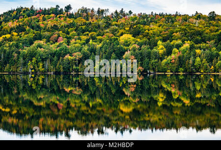 Echo Lake Acadia np Maine Stockfoto