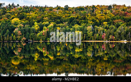 Echo Lake Acadia np Maine Stockfoto