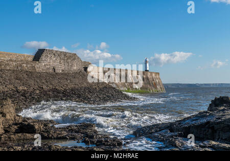 Porthcawl, ein Badeort, der Küstenstadt in South Wales Stockfoto