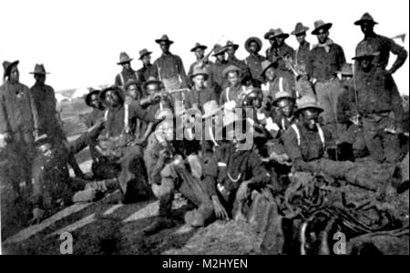 Spanisch-amerikanischen Krieg, Buffalo Soldaten, 1899 Stockfoto