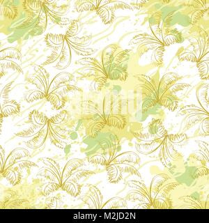 Seamless Floral Pattern Stock Vektor