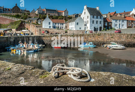 Hafen von Crail, Fife, Schottland Stockfoto