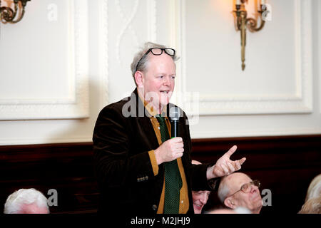 Craig Brown in den Oldie literarische Mittagessen Stockfoto