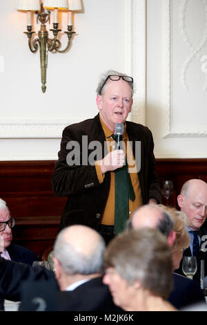 Craig Brown in den Oldie literarische Mittagessen Stockfoto