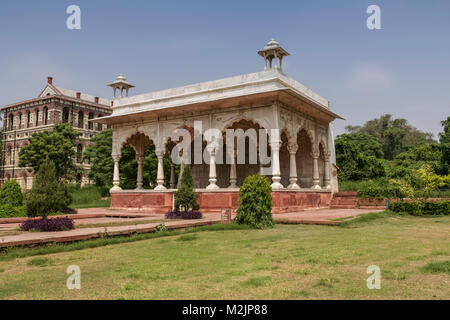 New Delhi, India-September 14,2014 - Blick auf Bhadon Pavillion Stockfoto