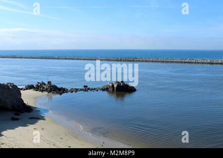 Strand in Newport Beach, Orange County, Kalifornien Stockfoto