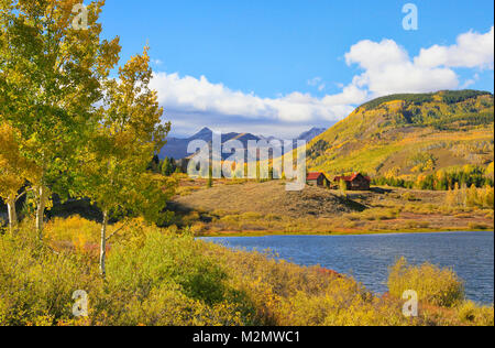 Peanut See, Crested Butte, Colorado, USA Stockfoto