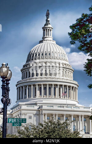 American Capital Gebäude in Washington DC. Stockfoto