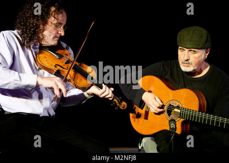 Martin Hayes und Dennis Cahill Stockfoto