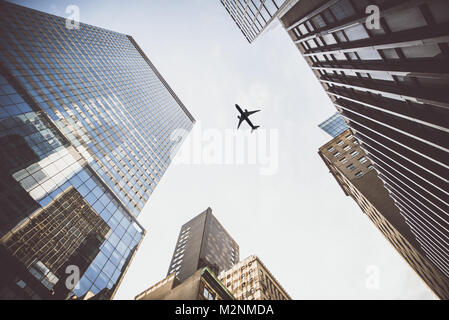 New York city Gebäude anzeigen Stockfoto