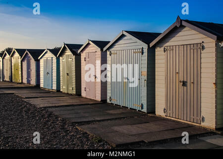 Strand und Sturm Stockfoto