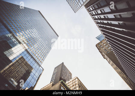 New York city Gebäude anzeigen Stockfoto