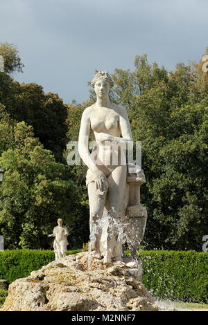 Rom, Italien, 16. Mai 2012: Fontana di Venere (Brunnen der Venus) in der Villa Borghese Stockfoto