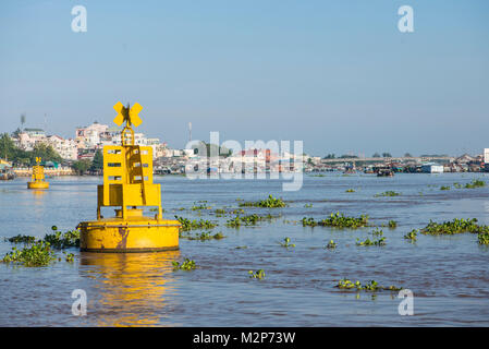 Mekong-Fluss, Vietnam Stockfoto