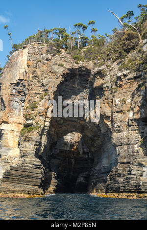 Patersons Arch im Waterfall Bay, Tasman NP, Tasmanien, Australien Stockfoto