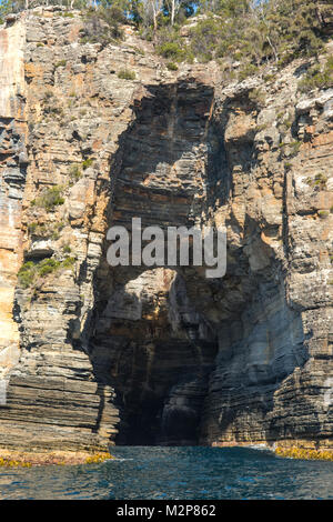 Patersons Arch im Waterfall Bay, Tasman NP, Tasmanien, Australien Stockfoto