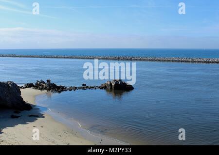 Kleine Corona Beach in Newport Beach Kalifornien Stockfoto